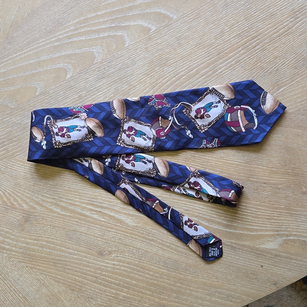 American sports classics football necktie